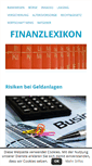Mobile Screenshot of finanzenlexika.de